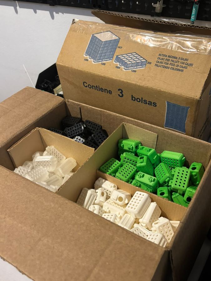 Protectores de cabezal de cepillo de dientes en serie — 200 unidades
